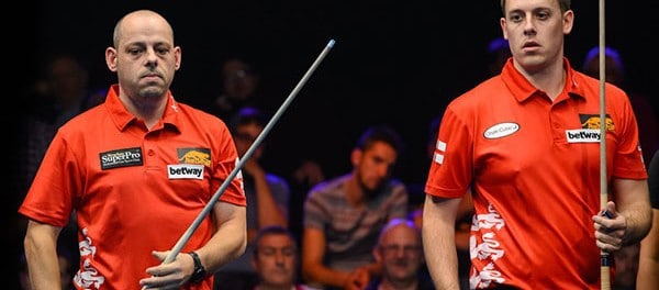 Team England A Darren Appleton and Karl Boyes